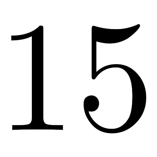 15.
